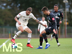 07.10.2020, Fussball Testspiel Saison 2020/2021, SV Werder Bremen - FC St. Pauli im Stadion Platz 11 Bremen. (L-R) Guido Burgstaller (FC St. Pauli, Ilia Gruev (Werder Bremen)


