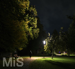 11.10.2020, Bad Wrishofen, Kurpark, Abends ab 20:00 Uhr, Kurpark-Leuchten, eine Illumination im Kurpark anlsslich 100 Jahre 