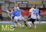 21.10.2020, Fussball 3. Liga 2020/2021, 6. Spieltag, TSV 1860 Mnchen - 1.FC Saarbrcken, im Grnwalder Stadion Mnchen, Richard Neudecker (TSV 1860 Mnchen) 


