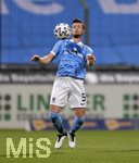 21.10.2020, Fussball 3. Liga 2020/2021, 6. Spieltag, TSV 1860 Mnchen - 1.FC Saarbrcken, im Grnwalder Stadion Mnchen, Quirin Moll (TSV 1860 Mnchen) 


