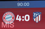 21.10.2020, Fussball Championsleague 2020/2021, Erste Runde Gruppenphase,  FC Bayern Muenchen - Atletico Madrid, in der Allianz-Arena Mnchen. Endstand auf der Anzeigetafel 4:0.

Foto: Peter Schatz/Magics/Pool/Via MIS

Nur fr journalistische Zwecke! Only for editorial use! 

Gem den Vorgaben der DFL Deutsche Fuball Liga ist es untersagt, in dem Stadion und/oder vom Spiel angefertigte Fotoaufnahmen in Form von Sequenzbildern und/oder videohnlichen Fotostrecken zu verwerten bzw. verwerten zu lassen. DFL regulations prohibit any use of photographs as image sequences and/or quasi-video.    

National and international NewsAgencies OUT. 


