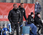 21.11.2020, Fussball 3. Liga 2020/2021, 11. Spieltag, TSV 1860 Mnchen - KFC Uerdingen 05, im Grnwalder Stadion Mnchen, Trainer Michael Kllner (TSV 1860 Mnchen) in Rage.


