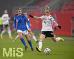 27.11.2020, Fussball Frauen-Nationalmannschaft, EM-Qualifikation 2020/21,  Deutschland - Griechenland, im Audi-Sportpark in Ingolstadt.  re: Leonie Maier (Deutschland) 

 
