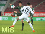 10.01.2021, Fussball 1. Bundesliga 2020/2021, 15. Spieltag, FC Augsburg - VfB Stuttgart, in der WWK-Arena Augsburg. v.l. Wataru Endo (VfB), N. Sarenren (FC)

Foto: Pressefoto Baumann/Alexander Keppler/Pool/via MIS

Nur fr journalistische Zwecke! Only for editorial use! 

Gem den Vorgaben der DFL Deutsche Fuball Liga ist es untersagt, in dem Stadion und/oder vom Spiel angefertigte Fotoaufnahmen in Form von Sequenzbildern und/oder videohnlichen Fotostrecken zu verwerten bzw. verwerten zu lassen. DFL regulations prohibit any use of photographs as image sequences and/or quasi-video.    

National and international NewsAgencies OUT. 