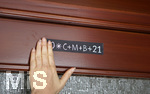 12.01.2021, C-M-B 2021 Aufkleber fr die Haustre 
