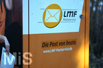 27.01.2021, Einkaufsstrasse in Bad Wrishofen in Bayern, Briefkasten von der Firma LMF. 