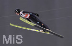 03.03.2021, Nordische SKI WM Oberstdorf 2021, Oberstdorf im Allgu,  Damen Ski Springen von der Groschanze, Anna Rupprecht (GER) im Flug,