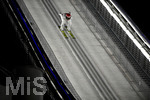 03.03.2021, Nordische SKI WM Oberstdorf 2021, Oberstdorf im Allgu, Skispringen Groschanze, Herren,  Naoki Nakamura (JApan) in der Anlaufspur.