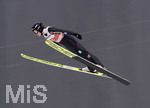 03.03.2021, Nordische SKI WM Oberstdorf 2021, Oberstdorf im Allgu, Skispringen Frauen, Groschanze, Anna Rupprecht (GER) in der Luft.