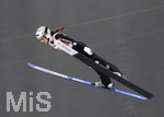 03.03.2021, Nordische SKI WM Oberstdorf 2021, Oberstdorf im Allgu, Skispringen Frauen, Groschanze, Juliane Seyfarth (GER) in der Luft.