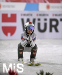 03.03.2021, Nordische SKI WM Oberstdorf 2021, Oberstdorf im Allgu, Skispringen Frauen, Groschanze,  Chiara Hoelzl (Aut)