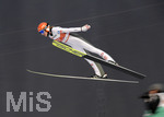 03.03.2021, Nordische SKI WM Oberstdorf 2021, Oberstdorf im Allgu, Skispringen Frauen, Groschanze, Marita Kramer (sterreich) in der Luft.