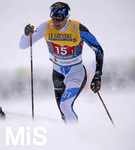 05.03.2021, Nordische SKI WM Oberstdorf 2021, Oberstdorf im Allgu,  Skilanglauf Staffel Herren 10 Kilometer,  Marko Kilp (EST).