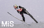 05.03.2021, Nordische SKI WM Oberstdorf 2021, Oberstdorf im Allgu,  Skispringen der Herren von der Groschanze,  Anze Lanisek (Slowenien).