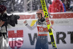 05.03.2021, Nordische SKI WM Oberstdorf 2021, Oberstdorf im Allgu,  Skispringen der Herren von der Groschanze,  Stefan Kraft (AUT) jubelt.