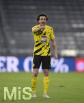 06.03.2021, Fussball 1. Bundesliga 2020/2021, 24. Spieltag, FC Bayern Mnchen - Borussia Dortmund, in der Allianz-Arena Mnchen. Thomas Delaney (Dortmund) 

Foto: Bernd Feil/M.i.S./Pool

Nur fr journalistische Zwecke! Only for editorial use! 
DFL regulations prohibit any use of photographs as image sequences and/or quasi-video.    
National and international NewsAgencies OUT.