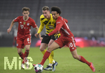 06.03.2021, Fussball 1. Bundesliga 2020/2021, 24. Spieltag, FC Bayern Mnchen - Borussia Dortmund, in der Allianz-Arena Mnchen. (L-R) Joshua Kimmich (Bayern Mnchen), Steffen Tigges (Borussia Dortmund)  gegen Leroy Sane (Bayern Mnchen)

Foto: Bernd Feil/M.i.S./Pool

Nur fr journalistische Zwecke! Only for editorial use! 
DFL regulations prohibit any use of photographs as image sequences and/or quasi-video.    
National and international NewsAgencies OUT. 