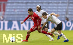 08.05.2021, Fussball 1. Bundesliga 2020/2021, 32. Spieltag, FC Bayern Mnchen - Borussia Mnchengladbach, in der Allianz-Arena Mnchen. v.li: Jamal Musiala (FC Bayern Mnchen), Stefan Lainer (BMG)

Foto: Moritz Mller/Pool/via MIS

Nur fr journalistische Zwecke! Only for editorial use! 
DFL regulations prohibit any use of photographs as image sequences and/or quasi-video.    
National and international NewsAgencies OUT. 