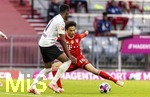 08.05.2021, Fussball 1. Bundesliga 2020/2021, 32. Spieltag, FC Bayern Mnchen - Borussia Mnchengladbach, in der Allianz-Arena Mnchen. Leroy Sane (Bayern Mnchen) 

Foto: Moritz Mller/Pool/via MIS

Nur fr journalistische Zwecke! Only for editorial use! 
DFL regulations prohibit any use of photographs as image sequences and/or quasi-video.    
National and international NewsAgencies OUT. 