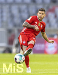 08.05.2021, Fussball 1. Bundesliga 2020/2021, 32. Spieltag, FC Bayern Mnchen - Borussia Mnchengladbach, in der Allianz-Arena Mnchen. Lucas Hernandez (FC Bayern Mnchen) 

Foto: Moritz Mller/Pool/via MIS

Nur fr journalistische Zwecke! Only for editorial use! 
DFL regulations prohibit any use of photographs as image sequences and/or quasi-video.    
National and international NewsAgencies OUT. 