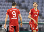08.05.2021, Fussball 1. Bundesliga 2020/2021, 32. Spieltag, FC Bayern Mnchen - Borussia Mnchengladbach, in der Allianz-Arena Mnchen. re: Thomas Mller (FC Bayern Mnchen) lacht

Foto: Moritz Mller/Pool/via MIS

Nur fr journalistische Zwecke! Only for editorial use! 
DFL regulations prohibit any use of photographs as image sequences and/or quasi-video.    
National and international NewsAgencies OUT. 