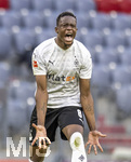 08.05.2021, Fussball 1. Bundesliga 2020/2021, 32. Spieltag, FC Bayern Mnchen - Borussia Mnchengladbach, in der Allianz-Arena Mnchen. Denis Zakaria (Borussia Mnchengladbach) 

Foto: Moritz Mller/Pool/via MIS

Nur fr journalistische Zwecke! Only for editorial use! 
DFL regulations prohibit any use of photographs as image sequences and/or quasi-video.    
National and international NewsAgencies OUT. 