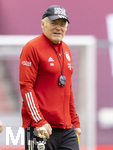 08.05.2021, Fussball 1. Bundesliga 2020/2021, 32. Spieltag, FC Bayern Mnchen - Borussia Mnchengladbach, in der Allianz-Arena Mnchen. Co-Trainer Herman Gerland (FC Bayern Mnchen) 

Foto: Moritz Mller/Pool/via MIS

Nur fr journalistische Zwecke! Only for editorial use! 
DFL regulations prohibit any use of photographs as image sequences and/or quasi-video.    
National and international NewsAgencies OUT. 