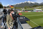 28.05.2021, Fussball, Europameisterschaft 2020, Vorbereitungstrainingslager der Deutschen Nationalmannschaft in Seefeld (Tirol), Zahlreiche Medien sind in Seefeld vor Ort.