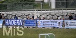 01.07.2021, Fussball 3. Liga 2021/2022, TSV 1860 Mnchen Sommer-Trainingslager in Windischgarsten, sterreich. Erstes Training auf dem Platz unter dem Mannschaftshotel Dilly, ca. 50 Lwenfans sind beim Training vor Ort. 
