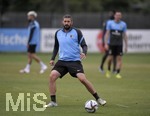 01.07.2021, Fussball 3. Liga 2021/2022, TSV 1860 Mnchen Sommer-Trainingslager in Windischgarsten, sterreich. Erstes Training auf dem Platz unter dem Mannschaftshotel Dilly, Sascha Mlders (TSV 1860 Mnchen)  am Ball 