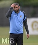 01.07.2021, Fussball 3. Liga 2021/2022, TSV 1860 Mnchen Sommer-Trainingslager in Windischgarsten, sterreich. Erstes Training auf dem Platz unter dem Mannschaftshotel Dilly, Sascha Mlders (TSV 1860 Mnchen) nachdenklich 