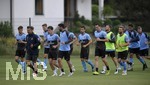 01.07.2021, Fussball 3. Liga 2021/2022, TSV 1860 Mnchen Sommer-Trainingslager in Windischgarsten, sterreich. Erstes Training auf dem Platz unter dem Mannschaftshotel Dilly, Auslaufen, 