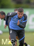 02.07.2021, Fussball 3. Liga 2021/2022, TSV 1860 Mnchen Sommer-Trainingslager in Windischgarsten, sterreich.  Training auf dem Platz neben dem Mannschaftshotel Dilly, Nathan Wicht (1860 Mnchen) Spurt.