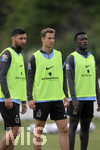 02.07.2021, Fussball 3. Liga 2021/2022, TSV 1860 Mnchen Sommer-Trainingslager in Windischgarsten, sterreich.  Training auf dem Platz neben dem Mannschaftshotel Dilly, mitte: Dennis Dressel (TSV 1860 Mnchen) 