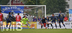 02.07.2021, Fussball 3. Liga 2021/2022, TSV 1860 Mnchen Sommer-Trainingslager in Windischgarsten, sterreich.  Testspiel in Windischgarsten, TSV 1860 Mnchen - SV Ried, Leo Mikic (li, Ried) erzielt das Tor zum 1:0 gegen die Lwen.