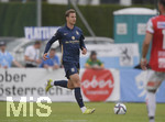 02.07.2021, Fussball 3. Liga 2021/2022, TSV 1860 Mnchen Sommer-Trainingslager in Windischgarsten, sterreich.  Testspiel in Windischgarsten, TSV 1860 Mnchen - SV Ried, Dennis Dressel (TSV 1860 Mnchen) am Ball 
