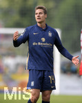02.07.2021, Fussball 3. Liga 2021/2022, TSV 1860 Mnchen Sommer-Trainingslager in Windischgarsten, sterreich.  Testspiel in Windischgarsten, TSV 1860 Mnchen - SV Ried, Dennis Dressel (TSV 1860 Mnchen) nachdenklich 