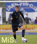 02.07.2021, Fussball 3. Liga 2021/2022, TSV 1860 Mnchen Sommer-Trainingslager in Windischgarsten, sterreich.  Testspiel in Windischgarsten, TSV 1860 Mnchen - SV Ried, Nathan Wicht (1860 Mnchen) am Ball 
