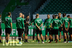 03.07.2021, Fussball 1. Bundesliga 2021/2022,  Fussball 1. Bundesliga: Trainingsauftakt SpVgg Greuther Frth, im Sportpark Ronhof Thomas Sommer

Cheftrainer Stefan Leitl

Foto: Thomas Langer / MIS

