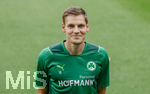 03.07.2021, Fussball 1. Bundesliga 2021/2022,  Fussball 1. Bundesliga: Trainingsauftakt SpVgg Greuther Frth, im Sportpark Ronhof Thomas Sommer

Neuzugang Max Christiansen

Foto: Thomas Langer / MIS

