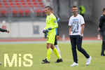 17.07.2021, Fussball 2.und 3. Liga 2021/2022, Testspiel 1.FC Nrnberg - TSV 1860 Mnchen, im Nrnberger Max-Morlock-Stadion.

Michael Kllner (r)  und Tom Kretzschmar (li, beide 1860 Mnchen)nach dem Spiel 