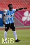 17.07.2021, Fussball 2.und 3. Liga 2021/2022, Testspiel 1.FC Nrnberg - TSV 1860 Mnchen, im Nrnberger Max-Morlock-Stadion. Merveille Biankadi (TSV 1860 Mnchen) zeigt 

