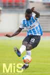 17.07.2021, Fussball 2.und 3. Liga 2021/2022, Testspiel 1.FC Nrnberg - TSV 1860 Mnchen, im Nrnberger Max-Morlock-Stadion. Merveille Biankadi (TSV 1860 Mnchen) am Ball 
