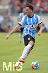 17.07.2021, Fussball 2.und 3. Liga 2021/2022, Testspiel 1.FC Nrnberg - TSV 1860 Mnchen, im Nrnberger Max-Morlock-Stadion. Marcel Br (TSV 1860 Mnchen) am Ball 

