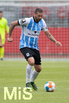 17.07.2021, Fussball 2.und 3. Liga 2021/2022, Testspiel 1.FC Nrnberg - TSV 1860 Mnchen, im Nrnberger Max-Morlock-Stadion. Sascha Mlders (TSV 1860 Mnchen) am Ball 
