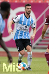17.07.2021, Fussball 2.und 3. Liga 2021/2022, Testspiel 1.FC Nrnberg - TSV 1860 Mnchen, im Nrnberger Max-Morlock-Stadion. Quirin Moll (TSV 1860 Mnchen) 

