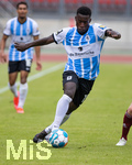 17.07.2021, Fussball 2.und 3. Liga 2021/2022, Testspiel 1.FC Nrnberg - TSV 1860 Mnchen, im Nrnberger Max-Morlock-Stadion. Merveille Biankadi (TSV 1860 Mnchen) am Ball 


