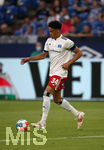 23.07.2021, Fussball 2. Bundesliga 2021/2022, 1. Spieltag, FC Schalke 04 - Hamburger SV, in der VELTINS-Arena, Gelsenkirchen. Jonas David (Hamburg)


