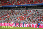 24.07.2021, Fussball 1. Bundesliga 2021/2022, Audi Football Summit, Testspiel, FC Bayern Mnchen - Ajax Amsterdam, in der Allianz-Arena Mnchen. Aufgrund der guten Corona-Zahlen sind wieder Zuschauer im Stadion erlaubt mit Mindestabstand.    
