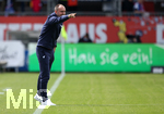 01.08.2021, Fussball 2. Bundesliga 2021/2022, 2. Spieltag, Holstein Kiel - FC Schalke 04, im Holstein-Stadion Kiel. Trainer Ole Werner (Holstein Kiel)


